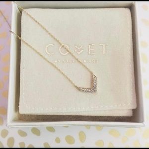 NWT  Covet Pavé Intention Necklace 🎁